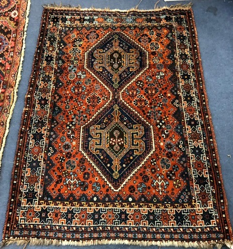 A Qashgai rug 155 x 109cm